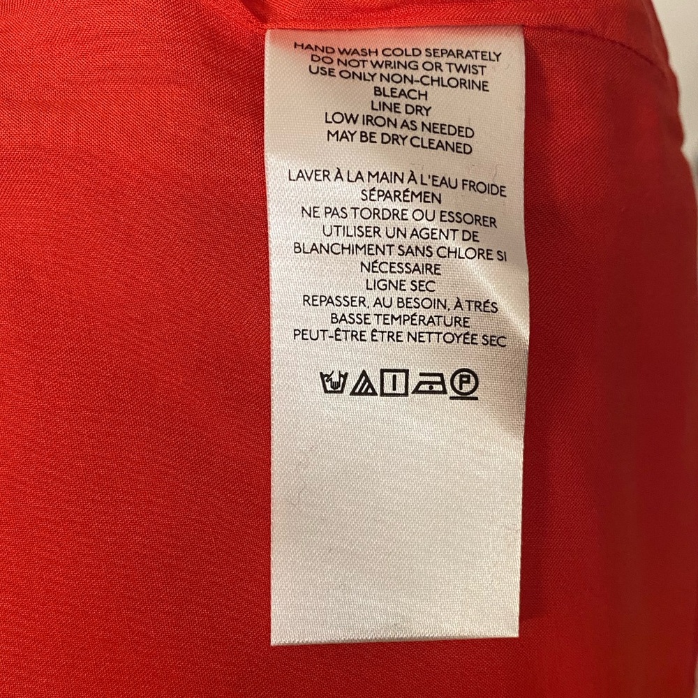 NWT Maeve by Anthropologie Red Bow-Tie Skirt - Picture 6 of 6